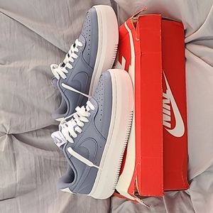 Nike Court Vision Alta Ashen Slate Shoes Size 9.5